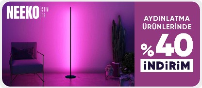 Neeko Aydınlatma Ürünlerinde %50 İndirim Fırsatı