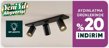 Demet Habek Aydınlatma Ürünlerinde %20 İndirim Fırsatı