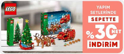 LEGO® Yapım Setlerinde Sepette Net %20 İndirim