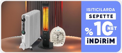 Seçili Soba ve Isıtıcı Grubu Ürünlerinde %10 İndirim!