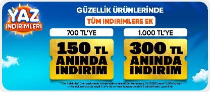 güzellik ürünlerinde kupon fırsatları