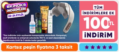 Kişisel bakım ürünleri 100 TL İndirim 