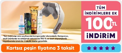 Kişisel bakım ürünleri 100 TL İndirim 