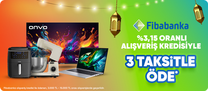 Fibabanka %3,15 Oranlı Alışveriş Kredisi