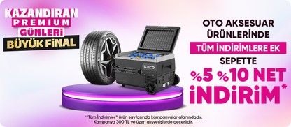 Oto Aksesuarları Sepette %5 -%10 Net indirim 
