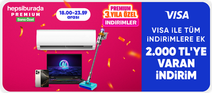 Premium/ Visa 2.000 TL'ye varan indirim