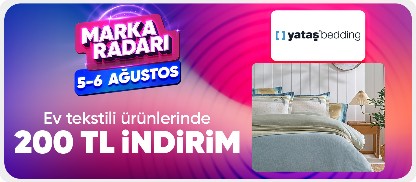 Yataş & Puffy Sepette 1000 TL ve Üzerine 200 TL İndirim