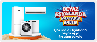 Beyaz Eşyalarda Haftanın Enleri