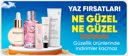 Güzellik ürünlerinde  indirimler kaçmaz