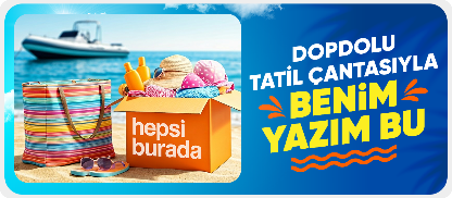 Dopdolu Tatil Çantasıyla Benim Yazım Bu