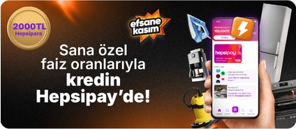 Sana özel faiz oranlarıyla kredin Hepsipay'de