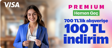 700 TL ve üzeri alışverişlerde 100 TL indirim