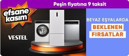 Vestel Beyaz Eşyalarda Efsane Kasım Fırsatları!