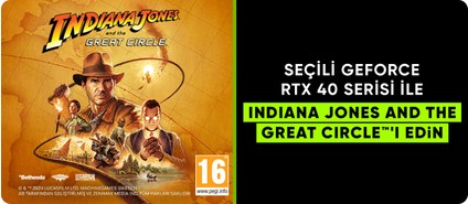 Seçili GeForce RTX 40 Serisi ile  Indiana Jones and the Great Circle™'ı edin