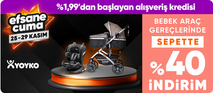 Yoyko Bebek Araç Gereçlerinde Sepette %45 İndirim