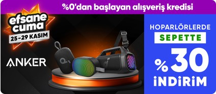 Anker Hoparlörlerde sepette %30 indirim