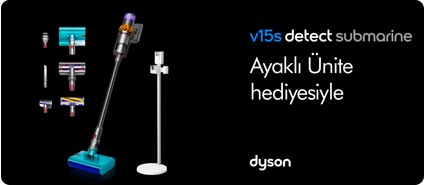 Dyson v15s detect submarine ayaklı ünite hediye