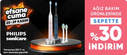 Philips Sonicare Ağız Bakım Ürünlerinde 200 TL Üzerine Sepette %30 İndirim