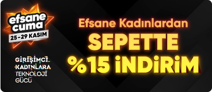 Efsane kadınlardan EFSANE İNDİRİM