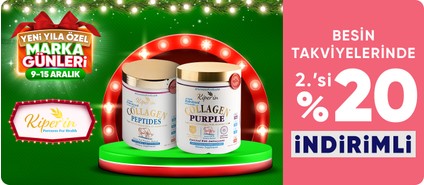 Kiperin Collagen besin takviyesi  2. ürüne %20 indirim