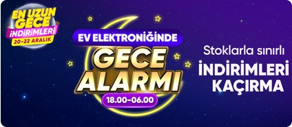 Ev Elektroniğinde Gece Alarmı