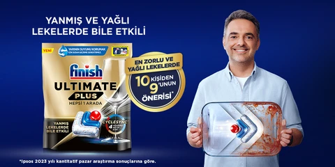 Yanmış ve yağlı lekelerde bile etkili