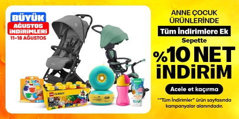Anne çocuk %10 net indirim
