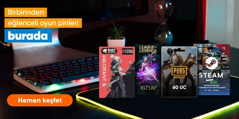 Birbirinden eğlenceli oyun pinleri burada