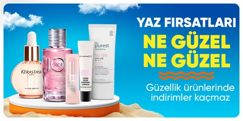 Güzellik ürünlerinde  indirimler kaçmaz