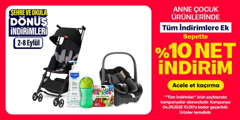 anne cocuk urunlerinde net indirimler 