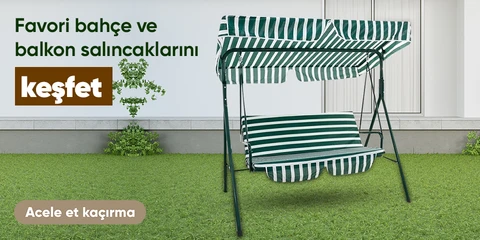 Favori Bahçe ve Balkon Salıncaklarını Keşfet