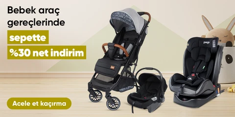 Prego Bebek Araç Gereçlerinde Sepette Net %30 İndirim