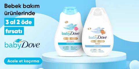 Baby Dove Markalı Ürünlerde 3 Al 2 Öde