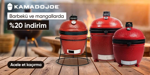 Kamado Joe Markalı Barbekü ve Mangallarda %20 İndirim Fırsatı