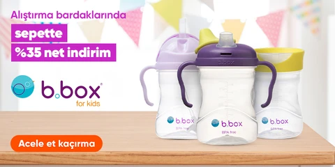 Bbox Alıştırma Bardaklarında Sepette Net %35 İndirim