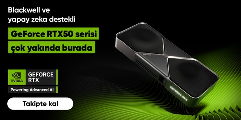 Blackwell ve yapay zeka destekli  GeForce RTX50 serisi çok yakında burada