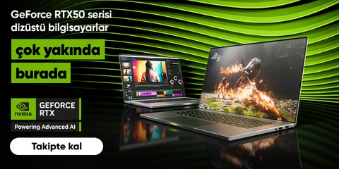 GeForce RTX50 serisi dizüstü bilgisayarlar  çok yakında burada