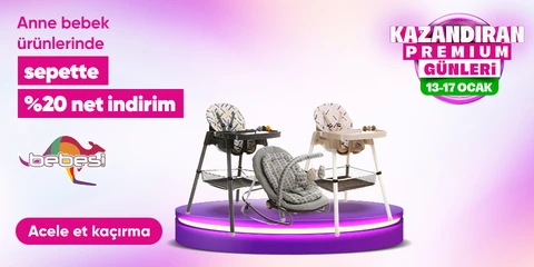 Bebesi Markalı Anne Bebek Ürünlerinde Sepette Net %20 İndirim