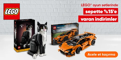 LEGO® Oyun Setlerinde Sepette %15'e Varan İndirim