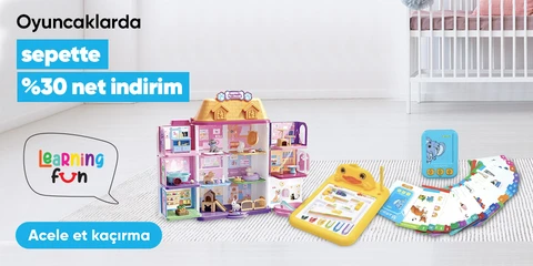 Learning Fun Marka Oyuncaklarda Sepette Net %30 İndirim