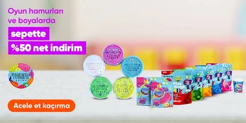 Mammacomica Dough Oyun Hamurları ve Boyalarda Sepette Net %50 İndirim