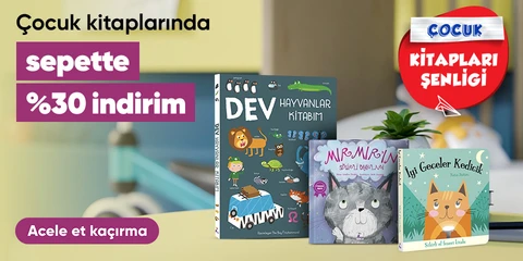 Çocuk kitaplarında  sepette %30 indirim