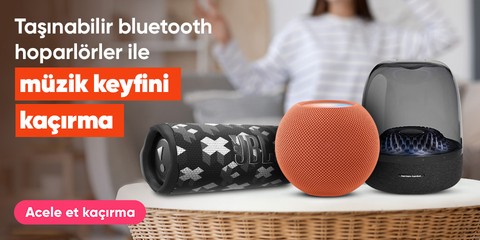 Taşınabilir Bluetooth Hoparlörler ile Müzik Keyfini Kaçırma !