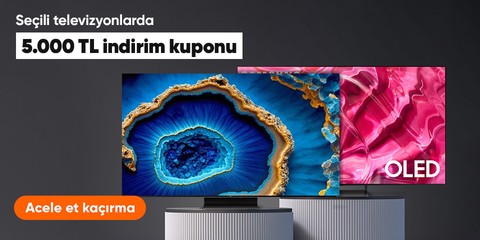 Seçili Televizyonlarda 5.000 TL Kupon Fırsatı