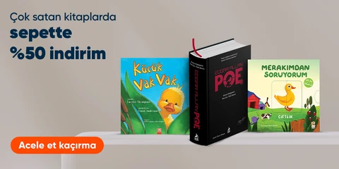 Çok satan kitaplarda  sepette %50 indirim