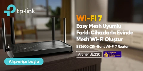 TP-Link BE3600 Çift Bant Router'ı Keşfet