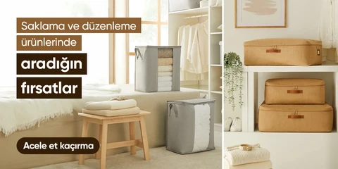 Saklama ve düzenleme Ürünlerinde Fırsatları Keşfet