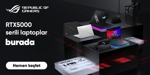 RTX5000 Serili Asus Laptoplar Burada