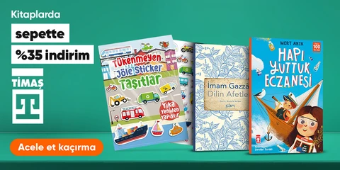 Kitaplarda sepette %35 indirim