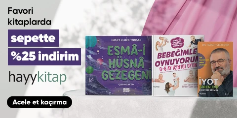 Favori kitaplarda sepette %25 indirim